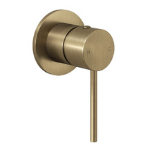 Avalon Fluted Acrylic Bath with Antique Brass Spout & Wall Mixer Package